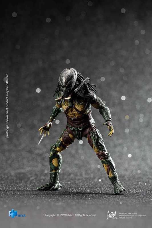 プレデターズ 1/18 アクションフィギュア トラッカー プレデター