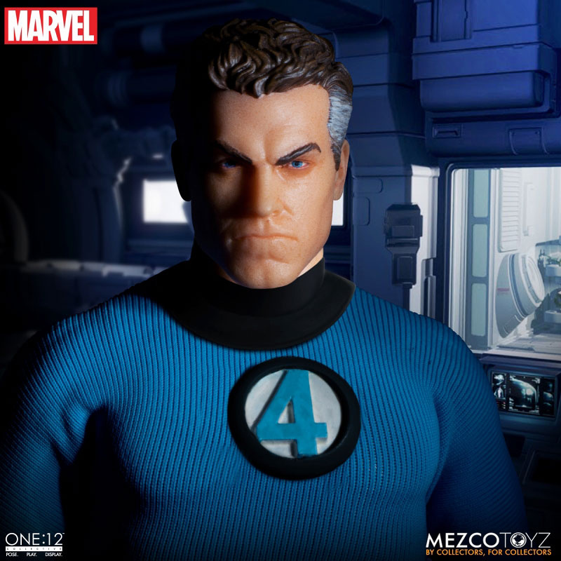 mezcoone:12collective ファンタスティック・フォー Mezco Fantastic Four One:12 Deluxe Steel Boxed Set zestaw