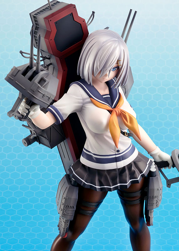 【新品】AMAKUNI　艦隊これくしょん 艦これ 浜風乙改 1/7 フィギュア 中古】(本体B+/箱B)艦隊これくしょん -艦これ- 浜風乙改 1/7