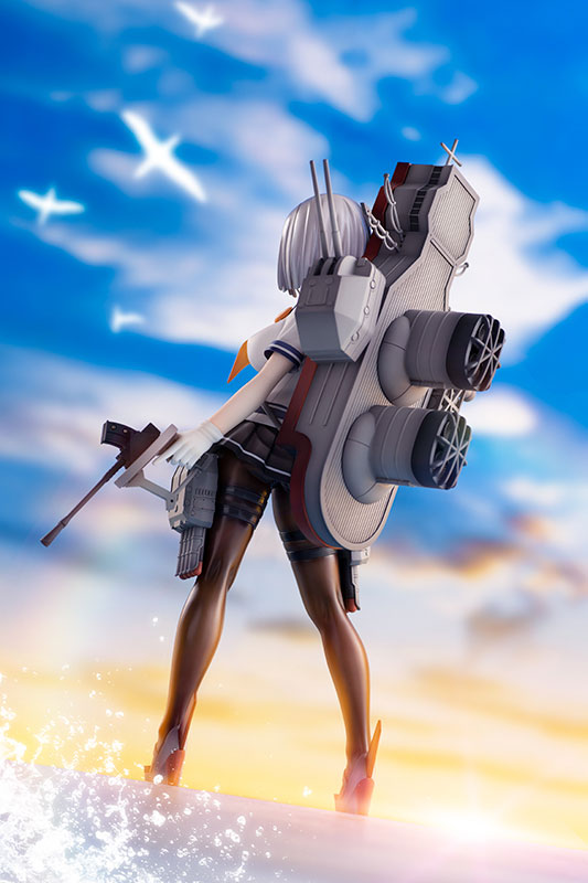 【新品】AMAKUNI　艦隊これくしょん 艦これ 浜風乙改 1/7 フィギュア 中古】(本体B+/箱B)艦隊これくしょん -艦これ- 浜風乙改 限定版