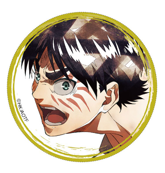 進撃の巨人 キャラバッジコレクション エレン Art-Pic 8個入りBOX