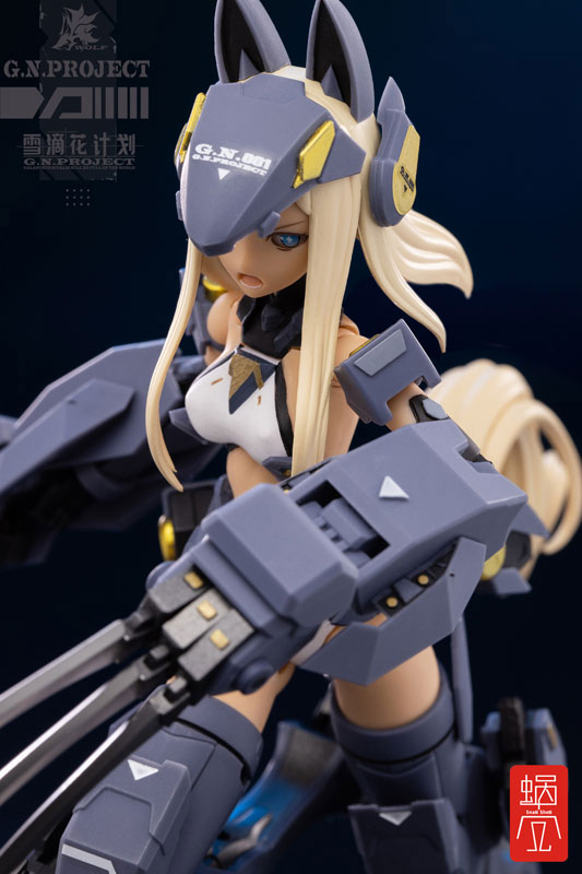 G.N.PROJECT』第1弾 WOLF-001 ウルフアーマーセット 1/12 完成品