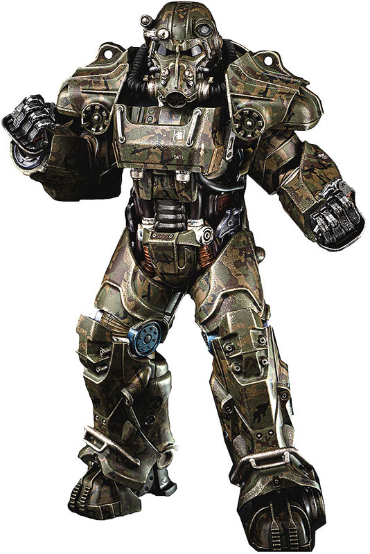 Fallout （フォールアウト） 1/6 T‐60 Camouflage Power Armor