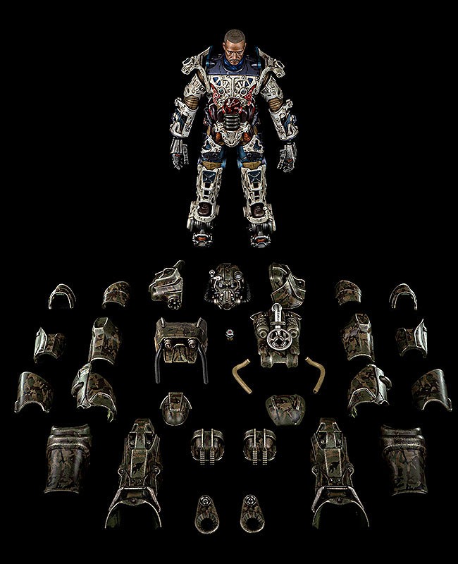 Fallout （フォールアウト） 1/6 T‐60 Camouflage Power Armor
