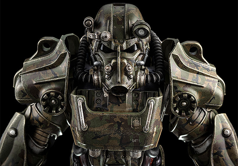 Fallout フォールアウト 1 6 T 60 Camouflage Power Armor 迷彩パワーアーマー スリー ゼロ 同梱不可 送料無料 在庫切れ