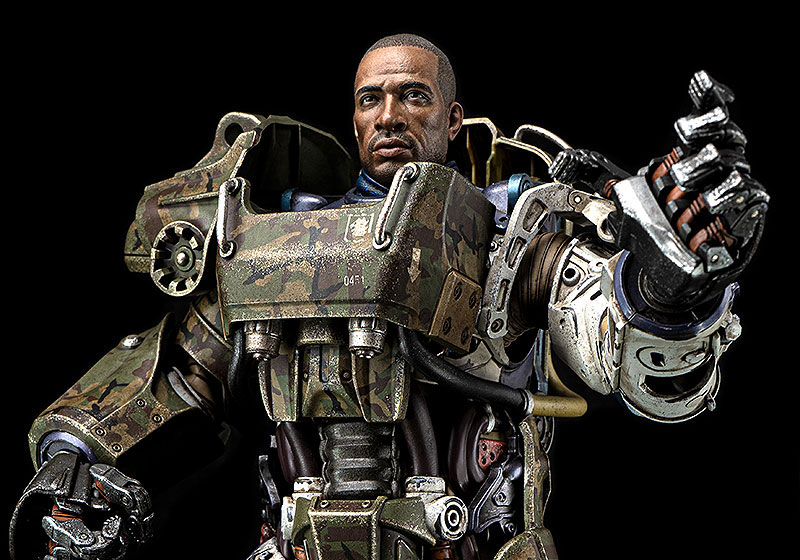 Fallout T-60 パワーアーマー カモフラージュ Fallout （フォールアウト） 1/6 T‐60 Camouflage Power Armor