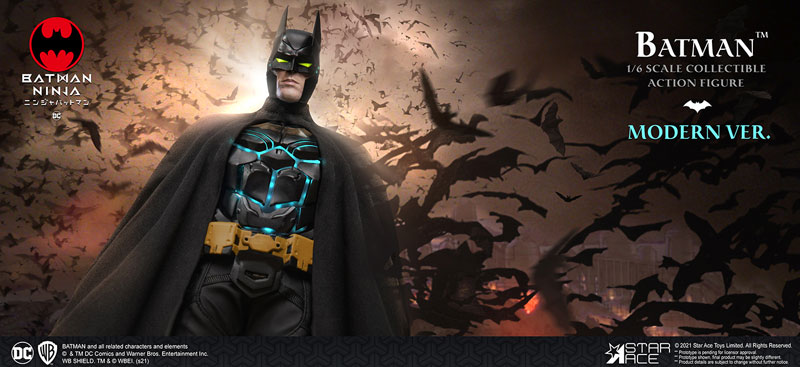 1/6 ニンジャバットマン 現代装備版 コレクタブルアクション