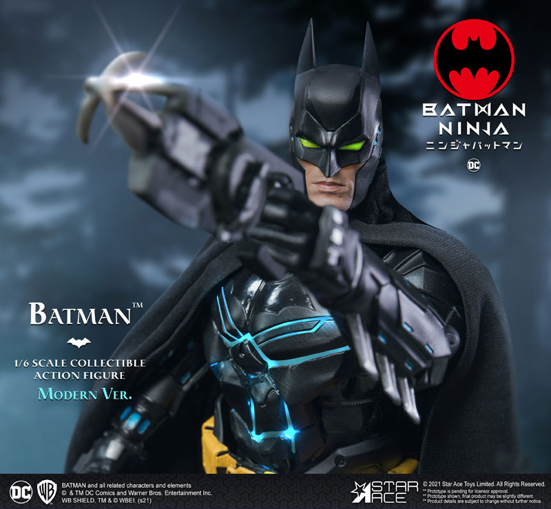 1/6 ニンジャバットマン 現代装備版 コレクタブルアクション