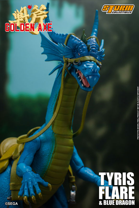 ゴールデンアックス　ブルードラゴン　フィギュア ゴールデンアックス アクションフィギュア ティリス=フレアー