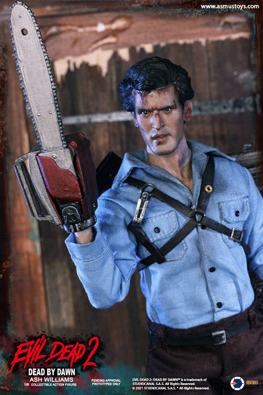 BigBadToyStore 死霊のはらわた チェーンソー プロップレプリカ 死霊のはらわたII 1/6 コレクティブルアクションフィギュア アッシュ