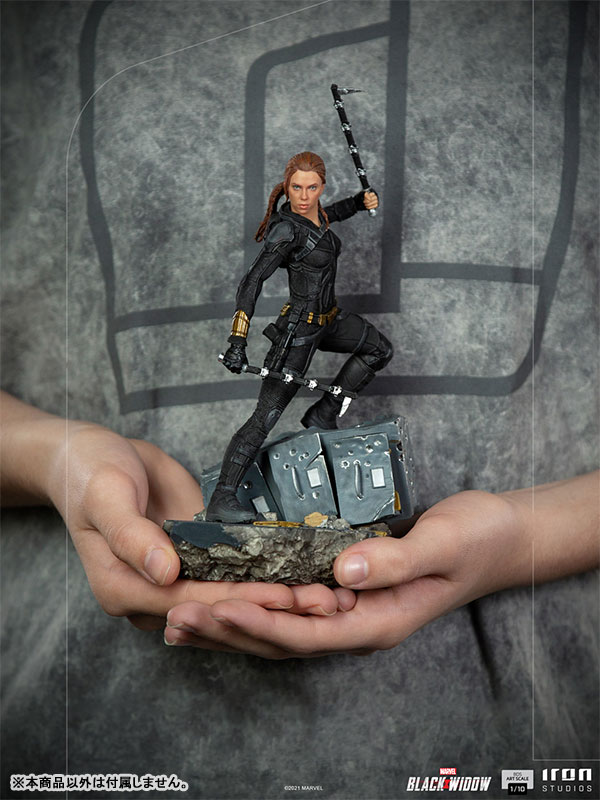 フィギュア　ブラック・ウィドウ(ナターシャ・ロマノフ) 「ブラック・ウィドウ」 バトルジオラマ・シリーズ 1/10 スタチュー マーベル』「バトルジオラマ・シリーズ」1/10 ブラック