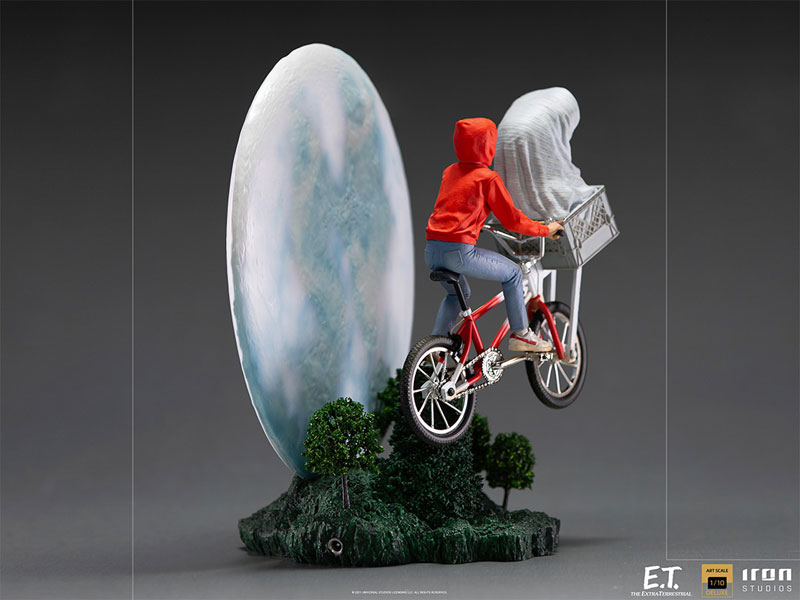 1/10サイズ　 E.T. エリオット　デラックス・アートスケール フィギュア E.T.』【アイアン・スタジオ スタチュー】「デラックス・アート