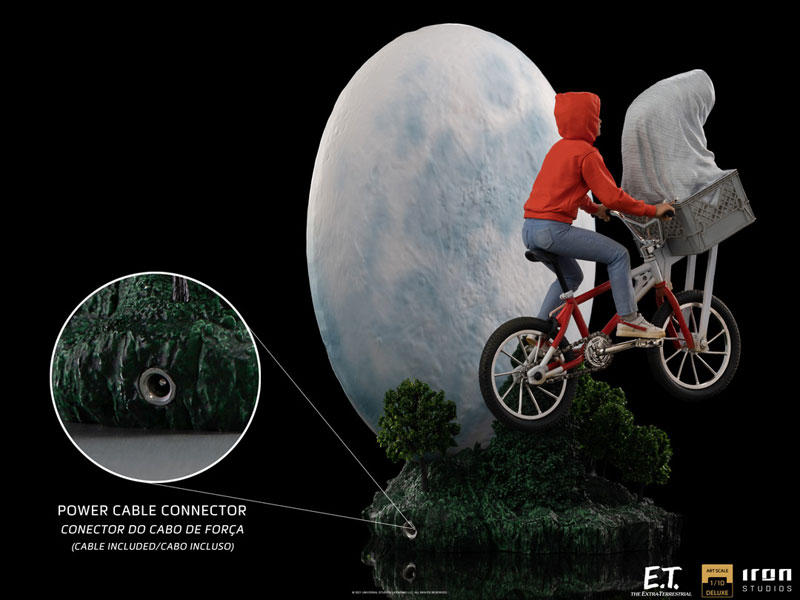 1/10サイズ　 E.T. エリオット　デラックス・アートスケール フィギュア E.T.』【アイアン・スタジオ スタチュー】「デラックス・アート