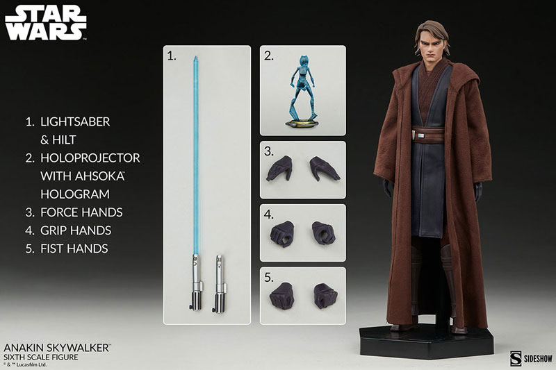 1/6 オーダー・オブ・ジェダイ アナキン・スカイウォーカー(スター・ウォーズ:クローン・ウォーズ版) FIGURE-130969_24.jpg