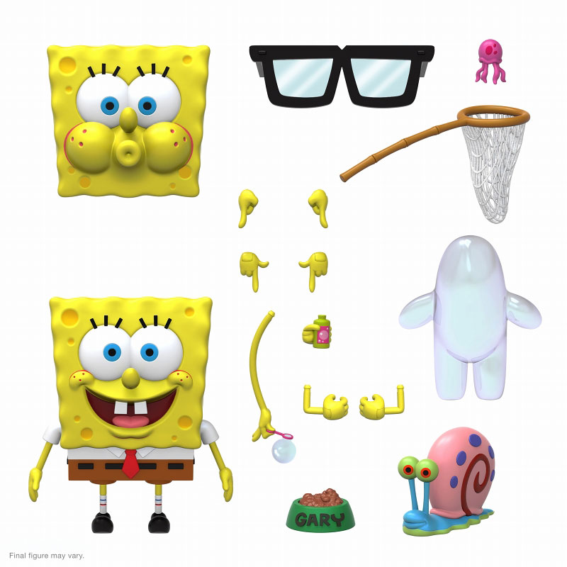 フィギュア　サンディ・チークス 「スポンジ・ボブ」 アルティメイト アクションフィギュア Amazon.co.jp: Super7 Spongebob Squarepants Sandy Cheeks