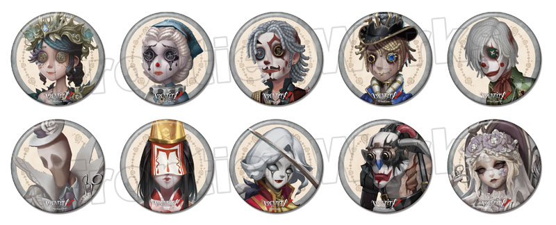 芸者 「Identity V 第五人格 トレーディング缶バッジ 3周年真髄」 Identity V 真髄メモリアル トレーディング缶バッジ Vol.3