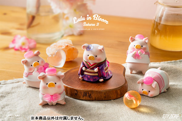 子豚LULU さくら満開シリーズ 2 6個入りBOX[TOYZEROPLUS]《発売