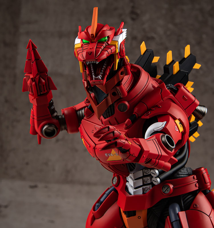 ゴジラ対エヴァンゲリオン 3式機龍〈改〉 エヴァ2号機カラーVer. プラモデル EVA GLOBALから『ゴジラ対エヴァンゲリオン 3式機龍エヴァ2号機