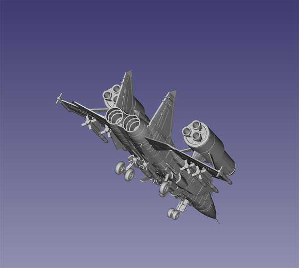 夜光雲のサリッサ 1/144 MiG-31WX セマルグル 1/144 MiG-31セマルグル（夜光雲のサリッサ） | HMA | HMA MiG