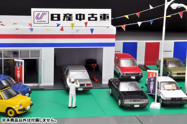 トミーテック04d 中古車店 (日産中古車) トミカラマヴィンテージ トミーテック トミカラマヴィンテージ04d 中古車店(日産中古車