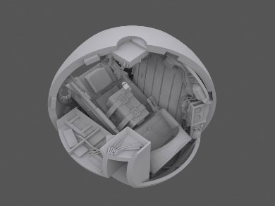 1/35 ボストーク-1P (スプートニク4号)w/インテリア プラモデル 1/35 ボストーク-1P (スプートニク4号)w/インテリア プラモデル
