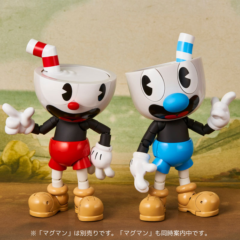 ぬいぐるみ青色 カップヘッド Cuphead マグマン FUNKO 海外フィギュア