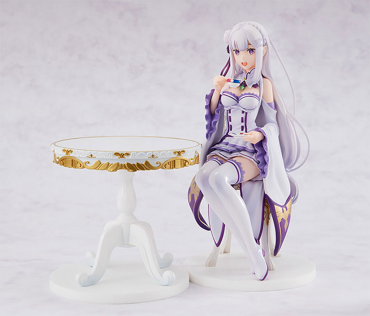【特典】KDcolle Re:ゼロから始める異世界生活 エミリア お茶会Ver. 1/7 完成品フィギュア (カドカワストア、電撃屋等限定) FIGURE-132488_01.jpg