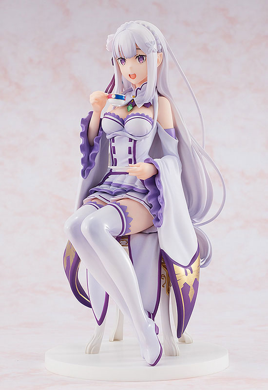 【特典】KDcolle Re:ゼロから始める異世界生活 エミリア お茶会Ver. 1/7 完成品フィギュア (カドカワストア、電撃屋等限定) FIGURE-132488_03.jpg