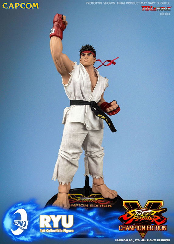 ICONIQ ストリートファイターＶ リュウ 1/6 フィギュア アイコニック ストリートファイターV】1/6『バトル リュウ』可動フィギュア