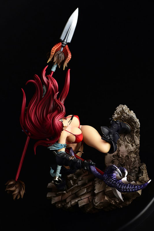 FAIRY TAIL エルザ・スカーレットthe騎士ver.another color：黒鎧： 1/6 完成品フィギュア[オルカトイズ]