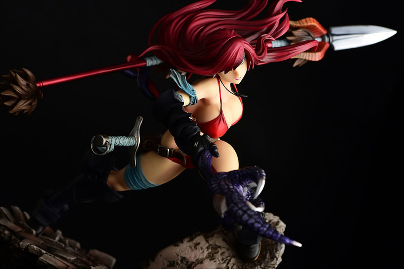 FAIRY TAIL エルザ・スカーレットthe騎士ver.another color：黒鎧： 1/6 完成品フィギュア[オルカトイズ]