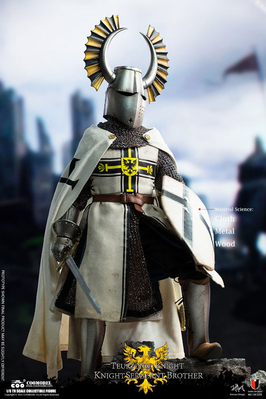 COOMODEL　1/4　レジェンドシリーズ　ドイツ騎士団　チュートン騎士団 フィギュア専門店 -ソダチトイズ / COOMODEL 1/4 レジェンド