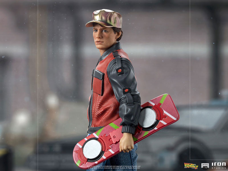 値下交渉不可　美品アイアンスタジオ1/10スケール　マーティ・マクフライ バック・トゥ・ザ・フューチャー』【アイアン・スタジオ