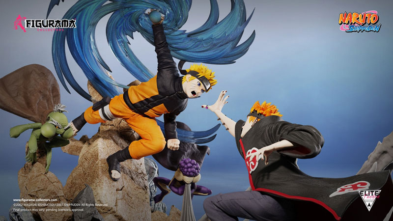 NARUTO -ナルト-/ ナルト vs ペイン天道 1/6 エリート スタチュー