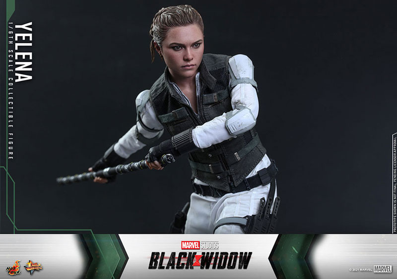 【未開封】ホットトイズ ブラック・ウィドウ エレーナ・ベロワ 1/6 フィギュア Amazon | ムービー・マスターピース ブラック・ウィドウ