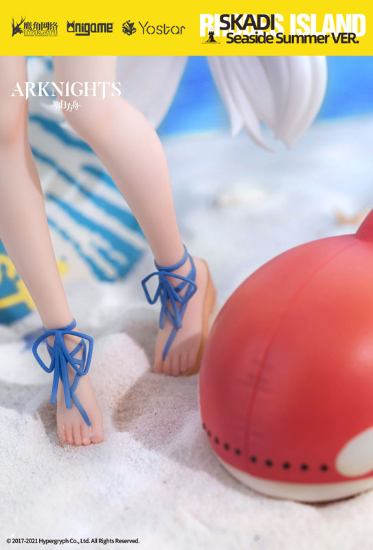 中古】(本体A/箱B)アークナイツ スカジ ウェーブライダーWR04 Ver. 1/7