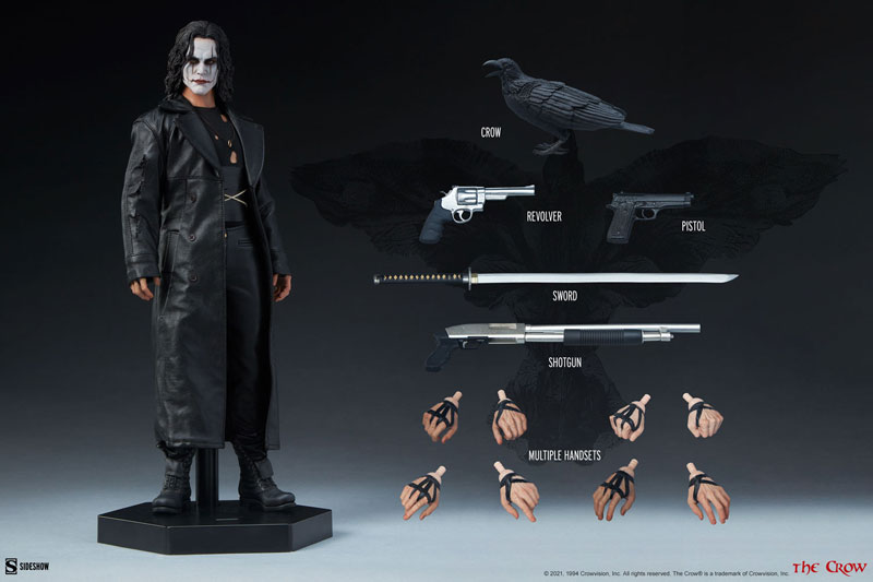 フィギュア　エリック・ドレイヴン 「クロウ/飛翔伝説」 1/6 サイドショウ・シックス・スケール クロウ/飛翔伝説』1/6スケールフィギュア サイドショウ