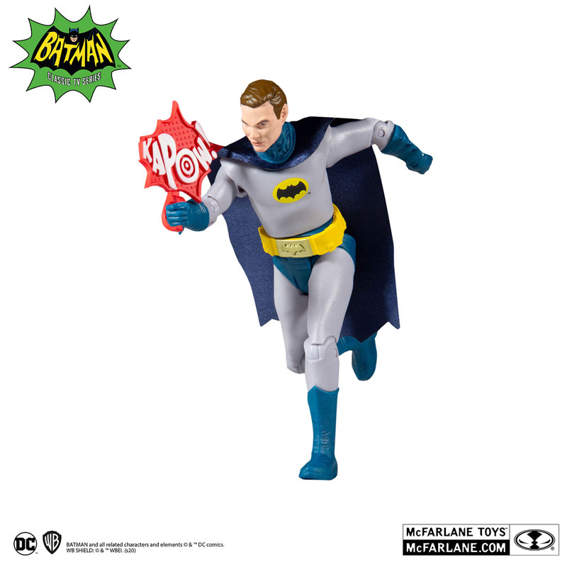 DCレトロ 6インチ・アクションフィギュア バットマン(マスクなし)[TV 