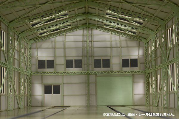 1/80 電車庫 ペーパーキット