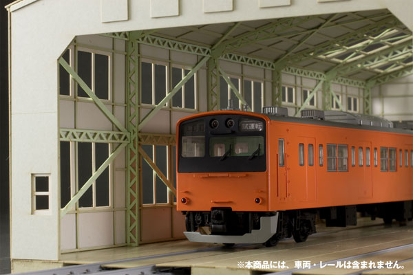 1/80 電車庫 ペーパーキット