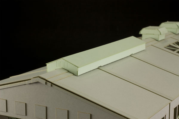1/80 電車庫 ペーパーキット