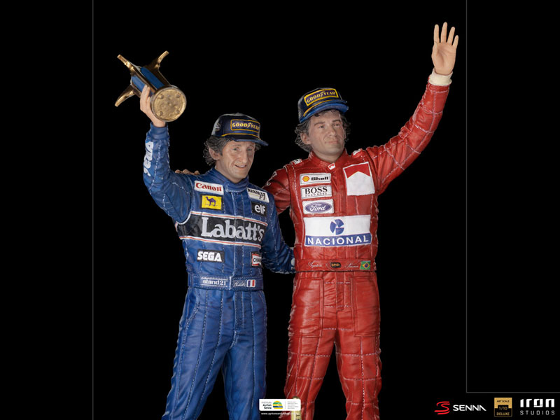 デラックスアートスケール 1/10 アラン プロスト＆アイルトン