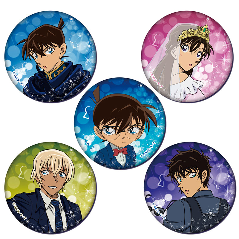 名探偵コナン 缶バッジ 5個セットVol.3[ゼロジーアクト]《在庫切れ》