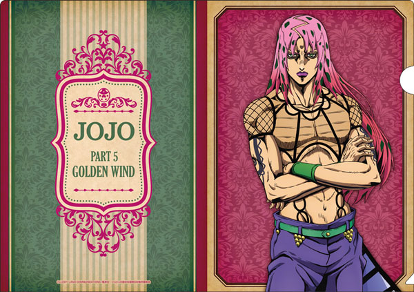 TVアニメ「ジョジョの奇妙な冒険 黄金の風」 クリアファイル