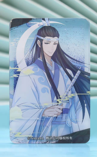 アニメ「魔道祖師」完結編 麻雀型グリッタースタンド 藍曦臣[南