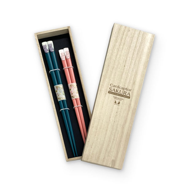 【結婚祝い】【夫婦箸】カードキャプターさくら 若狭塗天削箸セット 結婚祝い 夫婦箸 カードキャプターさくら 若狭塗天削箸セット