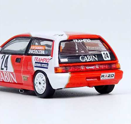 1/64 Honda シビック Si E-AT #24 “CABIN” Macau Guia Race 1988