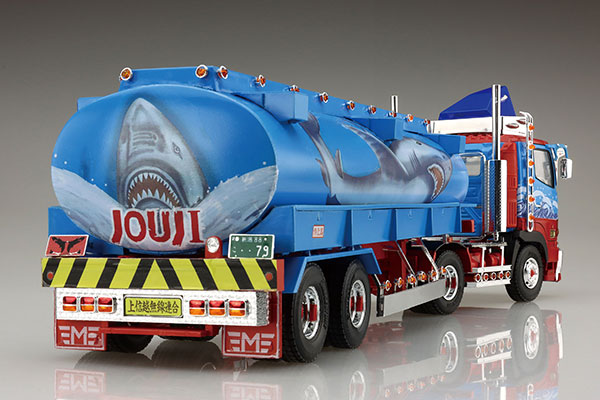 アオシマ バリューデコトラ 三代目鮫肌慕情 デコトラ セミトレーラー