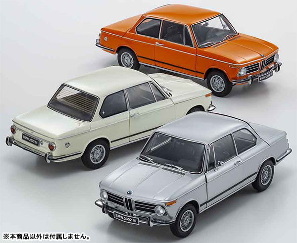 KYOSHOオリジナル 1/18 BMW 2002 tii (シルバー)[京商]《在庫切れ》