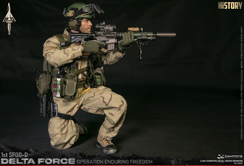 1/6 デルタフォース　トラボラの戦い 1/6 デルタフォース 1st SFOD-D (第1特殊部隊デルタ作戦分遣隊
